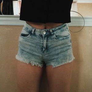 High Waisted Women’s Jean Shorts